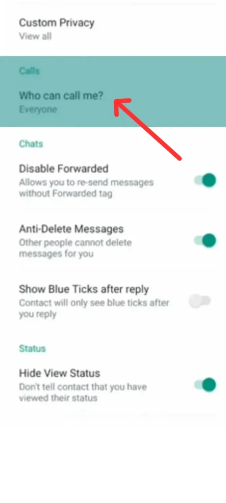 who can call me shot FM WhatsApp