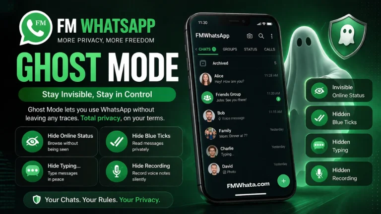 FM WhatsApp Ghost Mode FMWhata.com